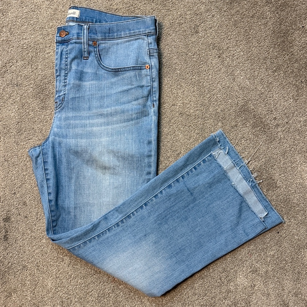Madewell Light Blue Bootcut Jeans